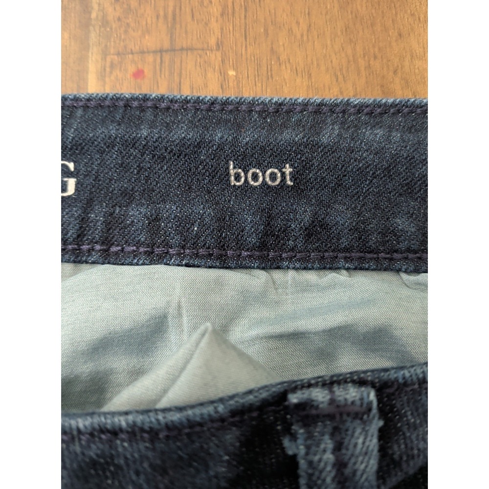 Simply Vera Wang Boot Cut 16P Women's Faded Denim Jeans Size 16 - Picture 6 of 7